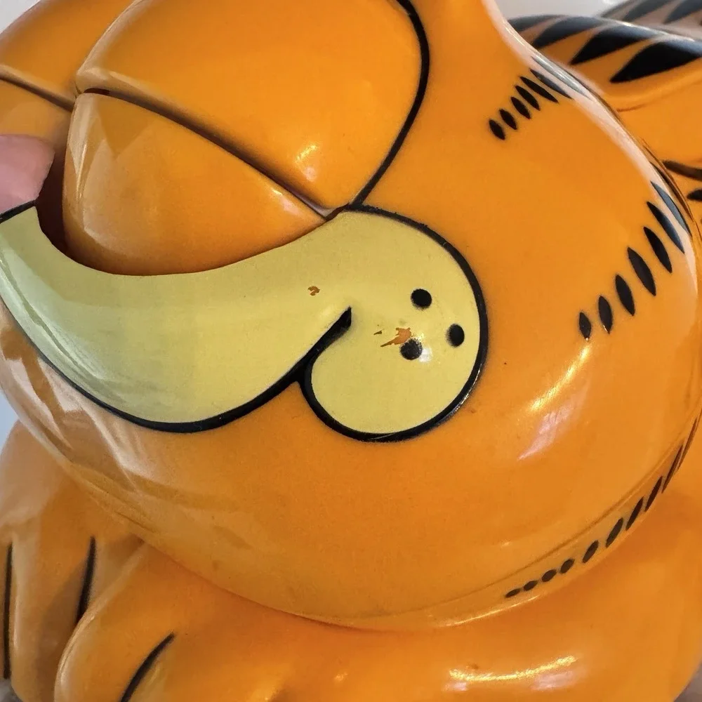 Vintage 1986 Tyco Garfield Telephone 80s Collectible w/ Box And Inserts